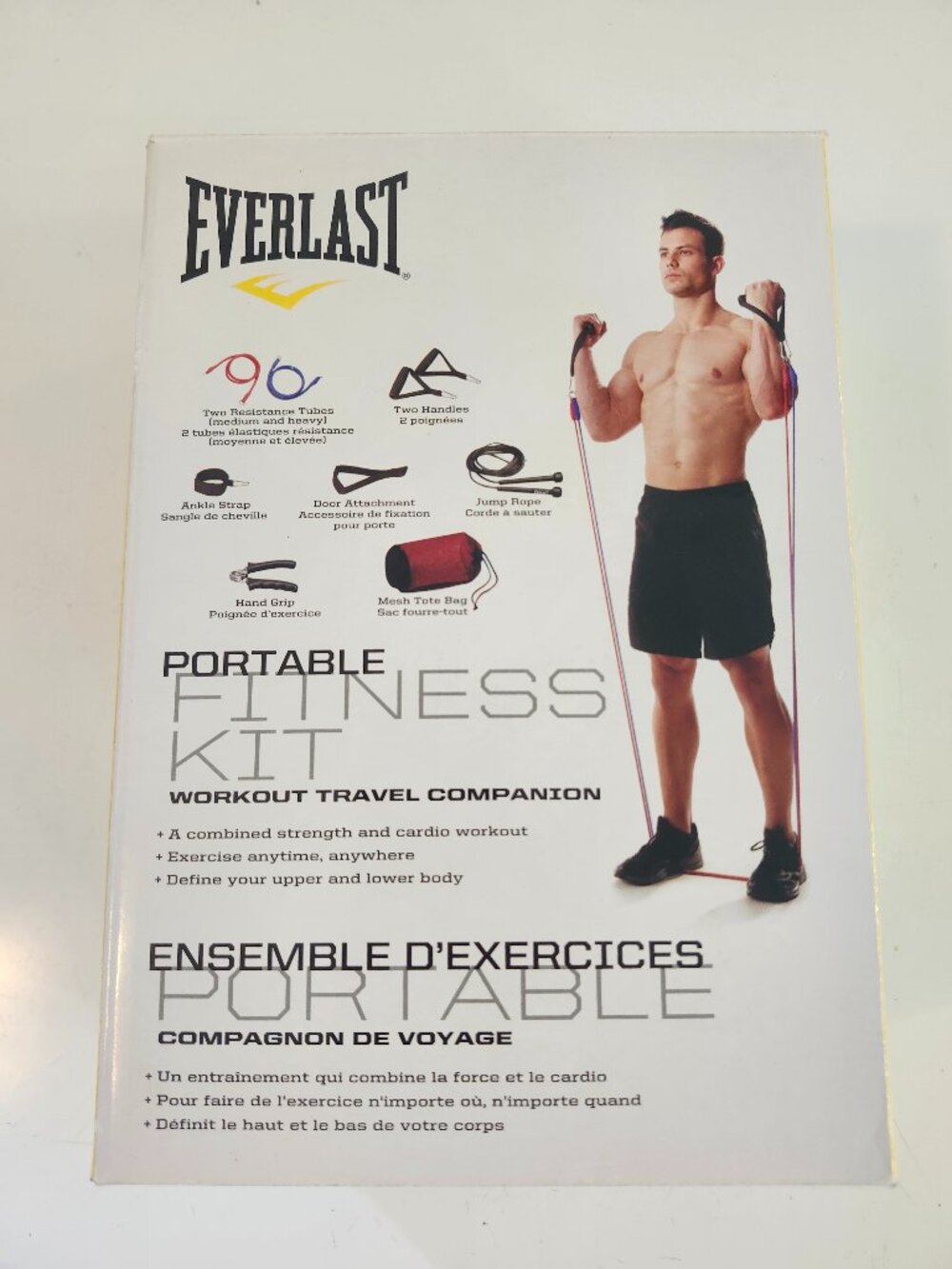 Everlast Portable Fitness Kit – Travel Workout Set – New in Box